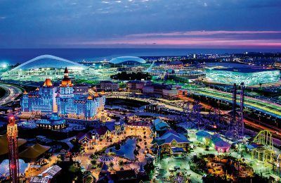 mejor zona para alojarse en sochi