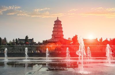 mejor zona para alojarse en xi'an